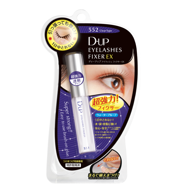 D-UP 超強力假睫毛膠水(#552透明) D-UP Eyelashes Fixer EX (#552 Clear)