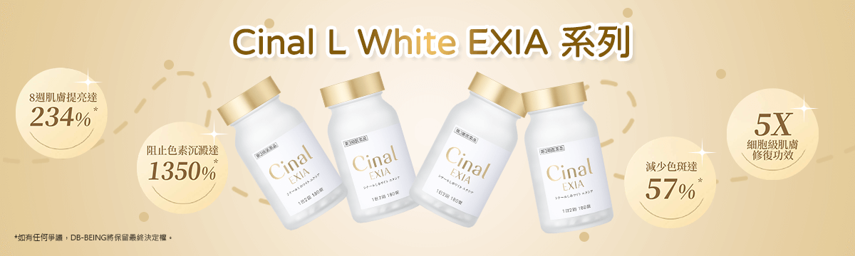 為了肌膚和健康以及應對黑斑煩惱等，請使用可供選擇的維生素C醫藥品系列Cinal