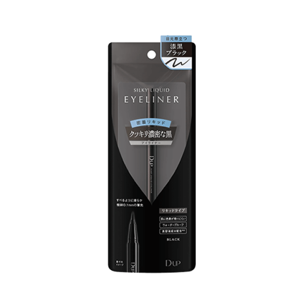 D-UP 絲滑特濃防水眼線液 濃黑 Silky Liquid Eyeliner (Black)