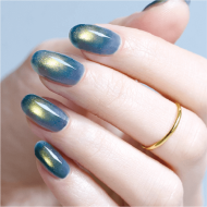 GELiSM M03 閃金翡翠Jade Drop貓眼Gel甲