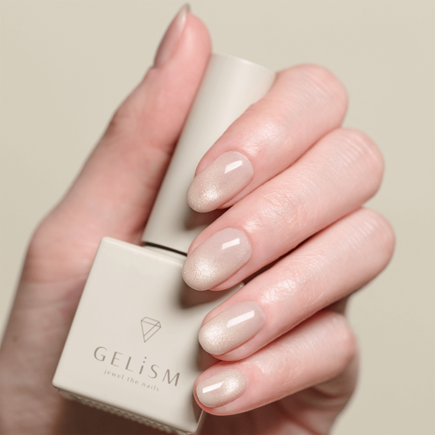 GELiSM M28 月光輕紗 Moonlight Veil貓眼Gel甲 