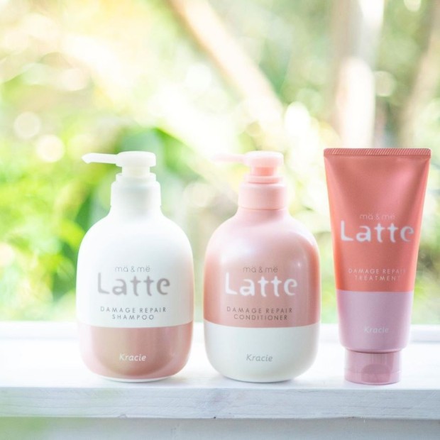 Kracie No.1親子洗護: Ma & Me Latte Damage Repair3重呵護套裝